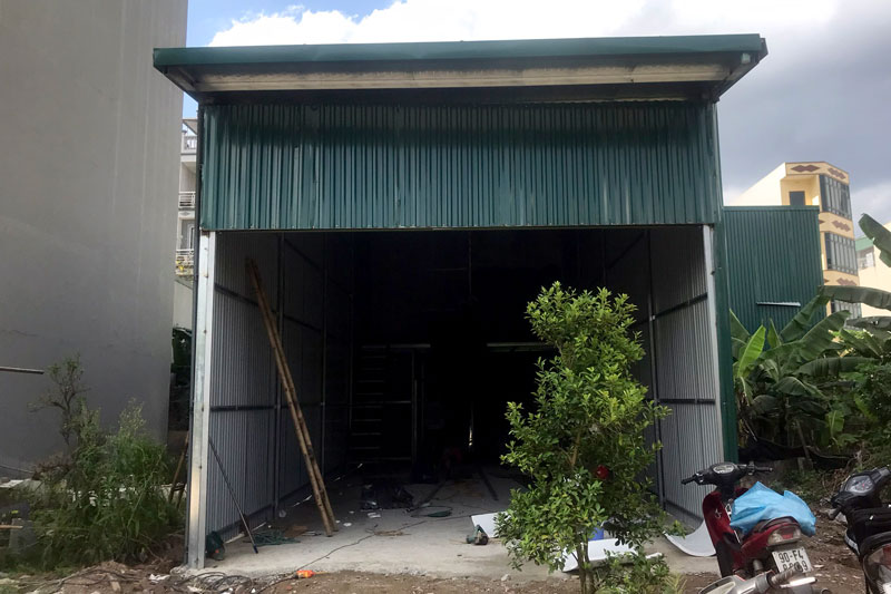 Cho thuê kho xưởng mới dựng tại Hà Trì 74m2